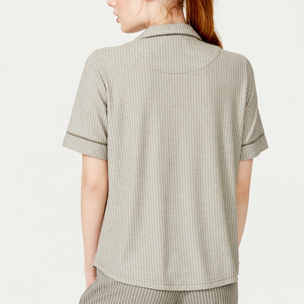 Bamboo Two Piece Shorts Pajama Set - Picture 4 of 8